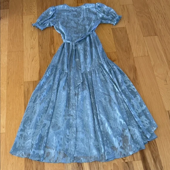 BHLDN Hutch Biscayne Ruffle Wrap Dress - Picture 8 of 13